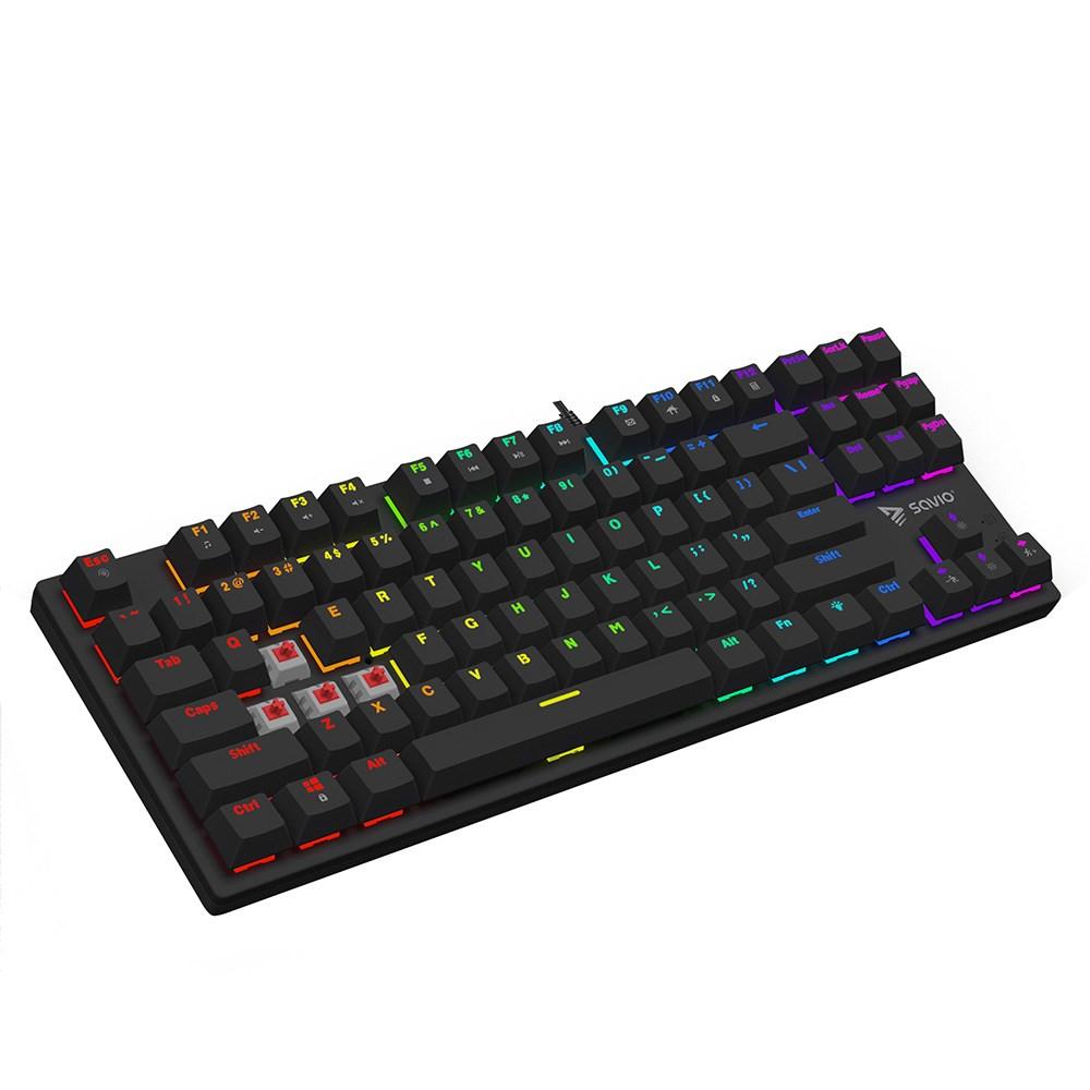 Mekanisk tastatur Savio Tempest X2 RGB - Outemu Red billede