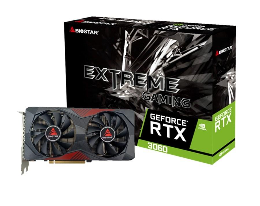 Grafikkort NVIDIA Biostar GeForce RTX 3060 12 GB billede