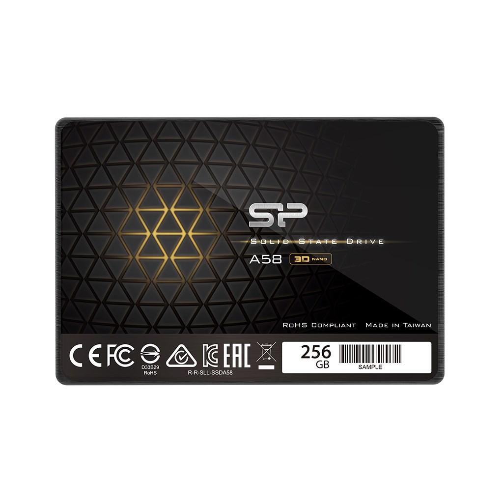 SSD 2,5" Silicon Power Ace A58 256 GB SLC SATA III billede