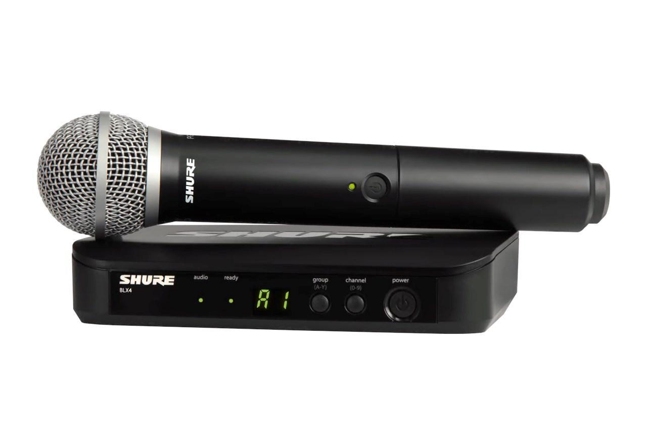 Trådløs mikrofon Shure BLX24E/PG58-H8E – vokalsystem