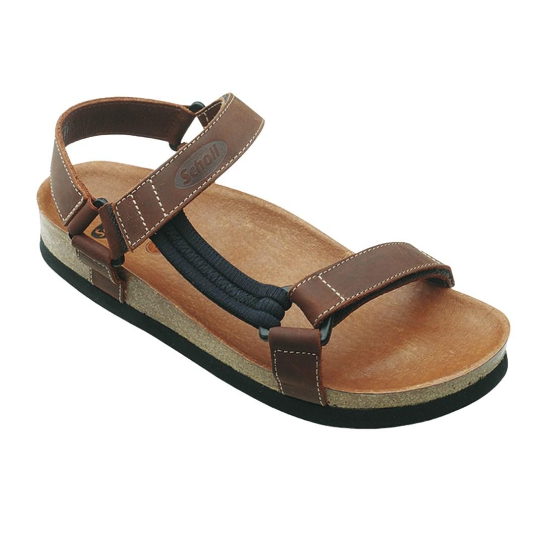 Sundhedssandal Scholl Heaven unisex - brun/sort, str. 38 billede