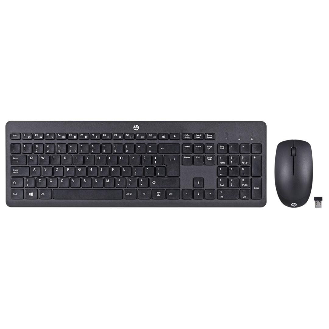 Trådløst tastatur og mus - HP 230 billede