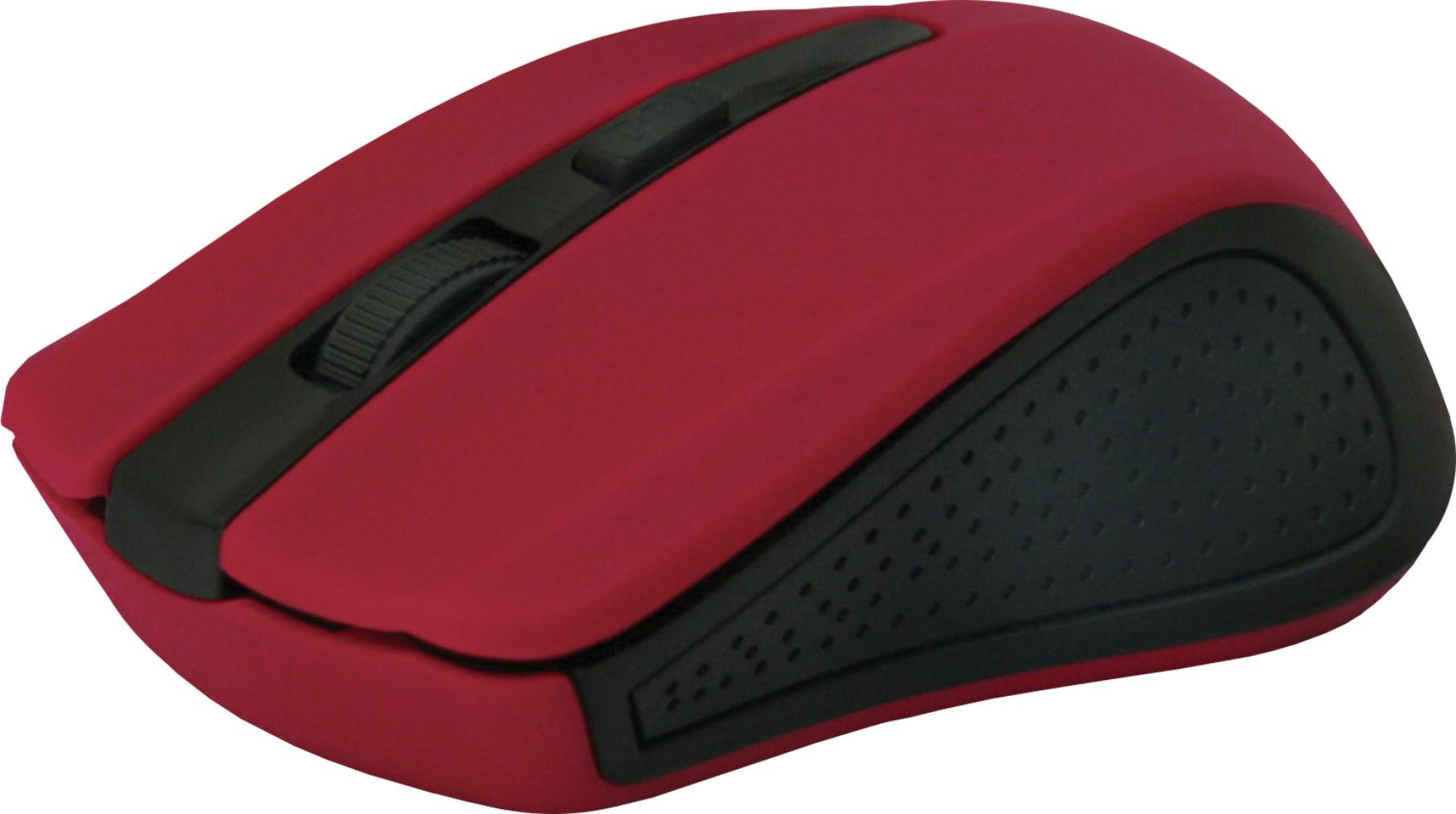 Trådløs mus - Defender MM-935, 1600 DPI, rød, ambidextrous billede