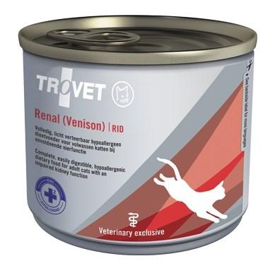 Vådfoder til kat – TROVET Renal RID Hjort, 200 g billede