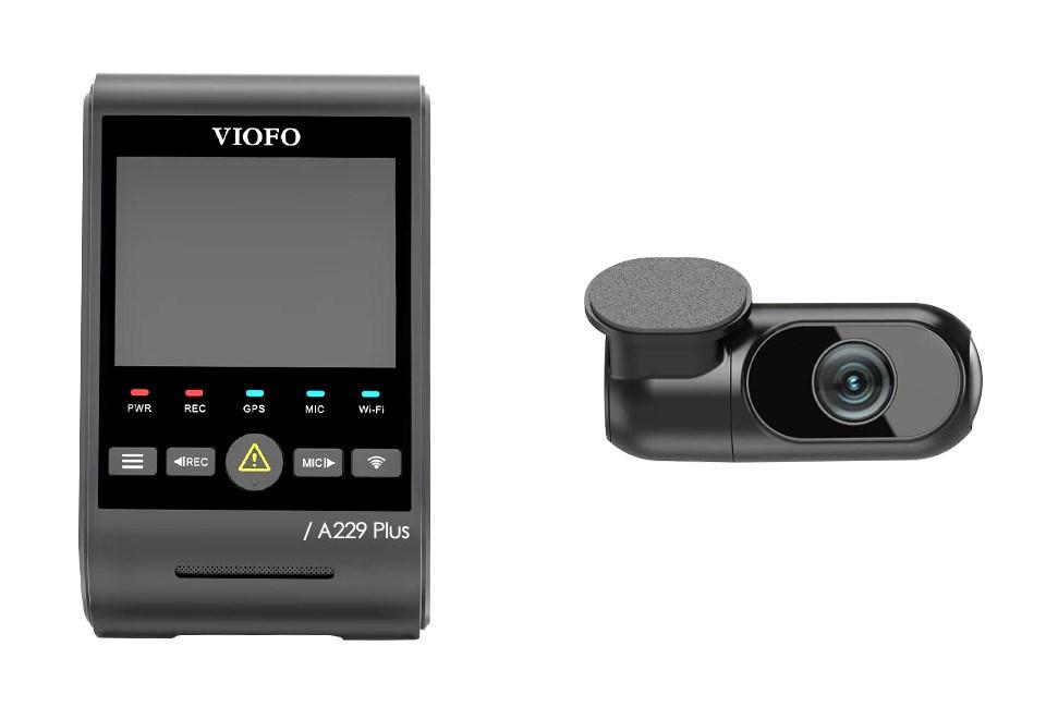 Dashcam VIOFO A229 Plus 2CH-G GPS - 2K for/2K bag billede