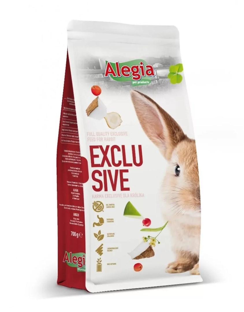 Kanin foder – Alegia Exclusive Rabbit 700 g billede