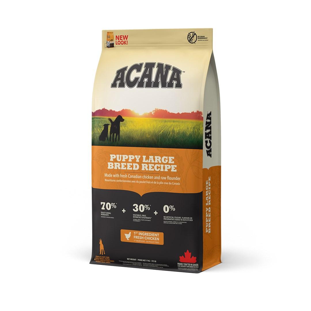 Hundefoder ACANA Puppy Large Breed – 17 kg billede