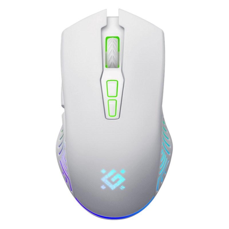 Trådløs gaming mus Defender Pandora RF, hvid - 3.200 DPI, 7 profiler billede