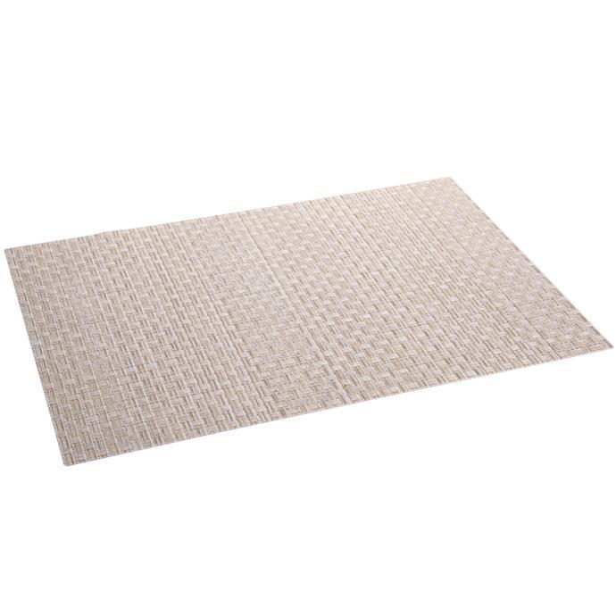 Bordskåner/Placemats Tescoma Flair Rustic - cremefarvet 32×45 cm billede