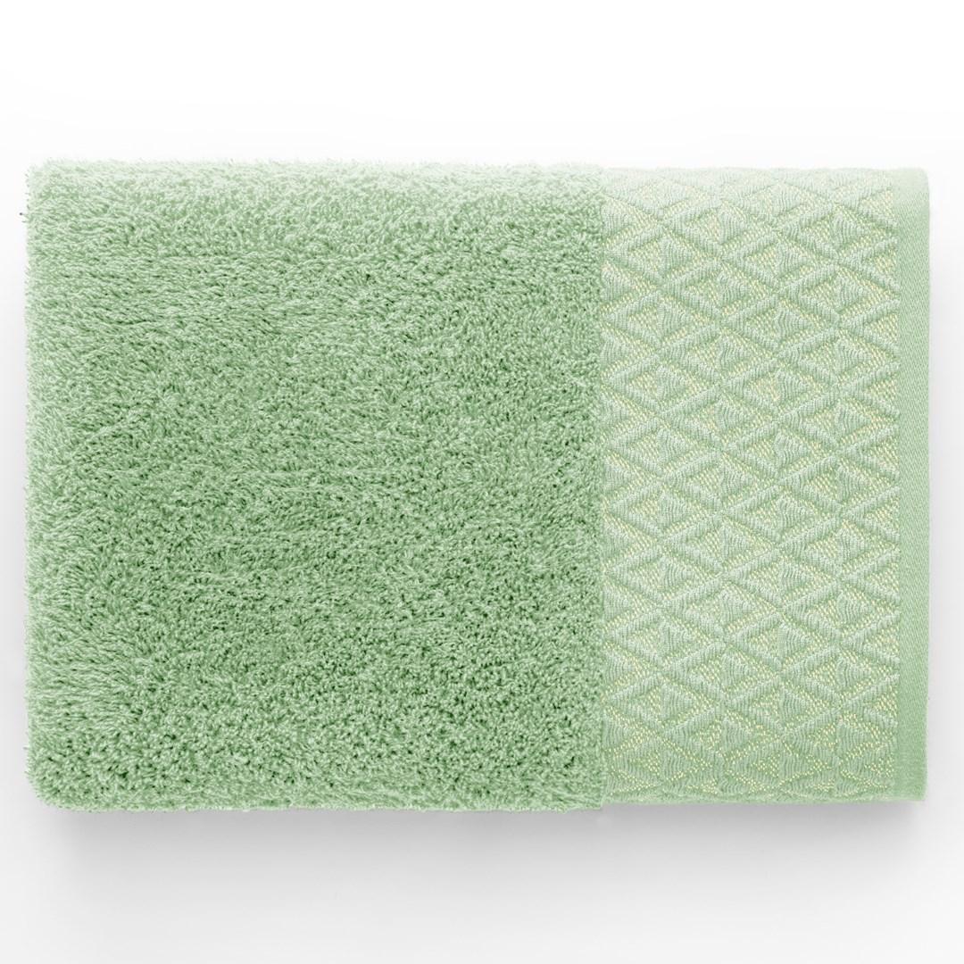 Håndklæde 50x90 mintgrøn - DecoKing Andrea billede
