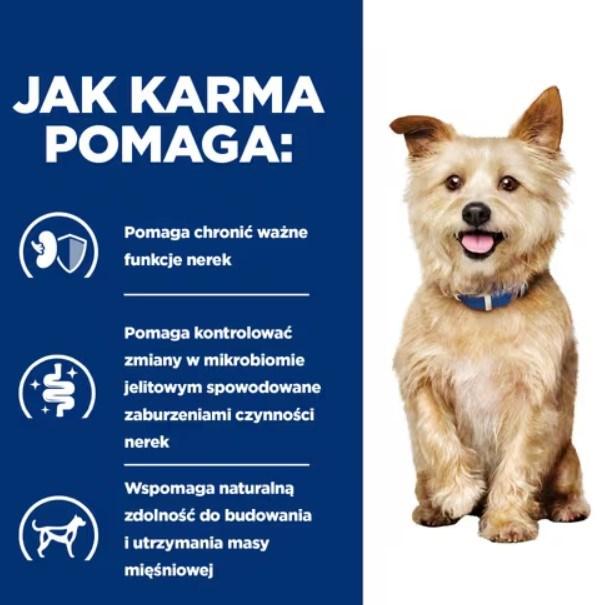 Hundefoder til nyrestøtte Hill's Prescription Diet k/d Original – tørfoder – 4 kg billede