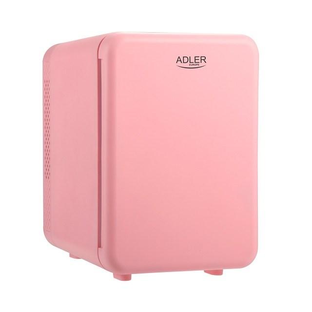 Mini køleskab Adler AD 8084P - 4 l, lyserød