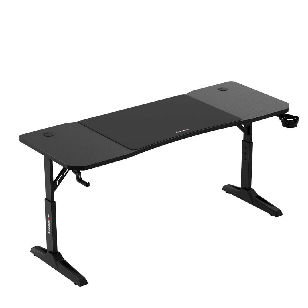 Gaming bord Huzaro Hero 4.6 – sort, justerbar højde billede