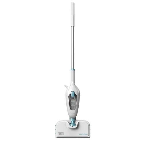 Dampmoppe Black & Decker FSMH13E10, 1.300 W, hvid