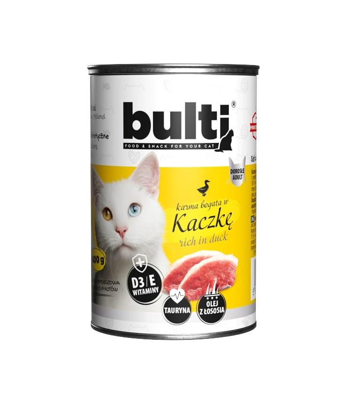 Vådfoder til kat – bult Rich in Duck, 400 g billede