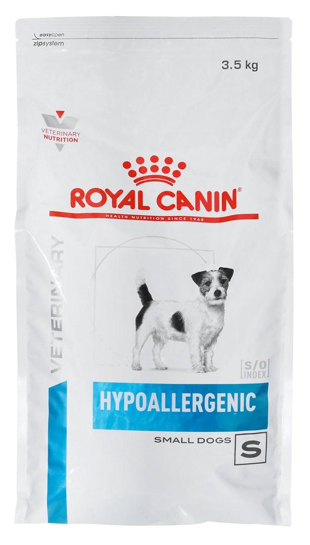 Hundefoder Royal Canin Hypoallergenic Small Dog 3,5 kg billede