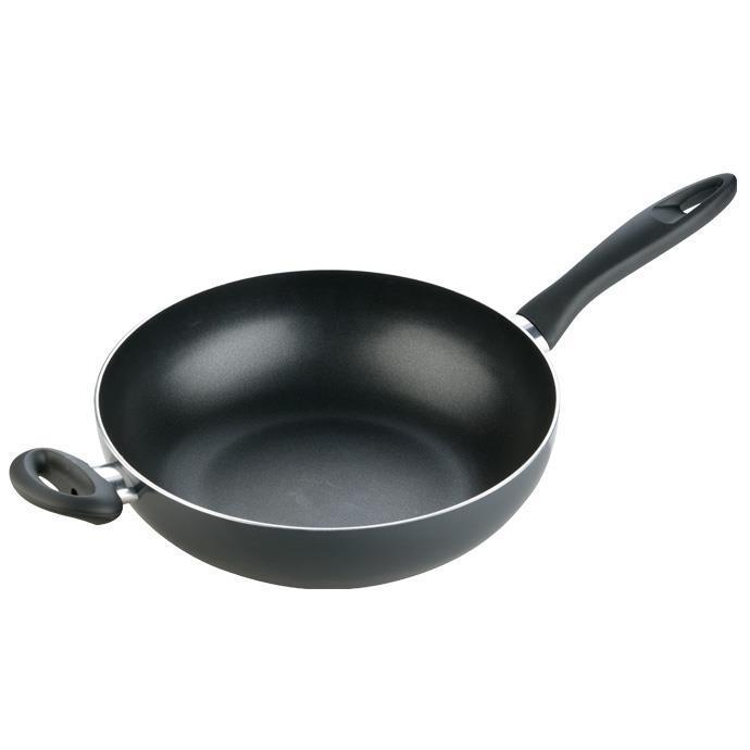 Wokpande 28 cm - Tescoma Presto, sort billede