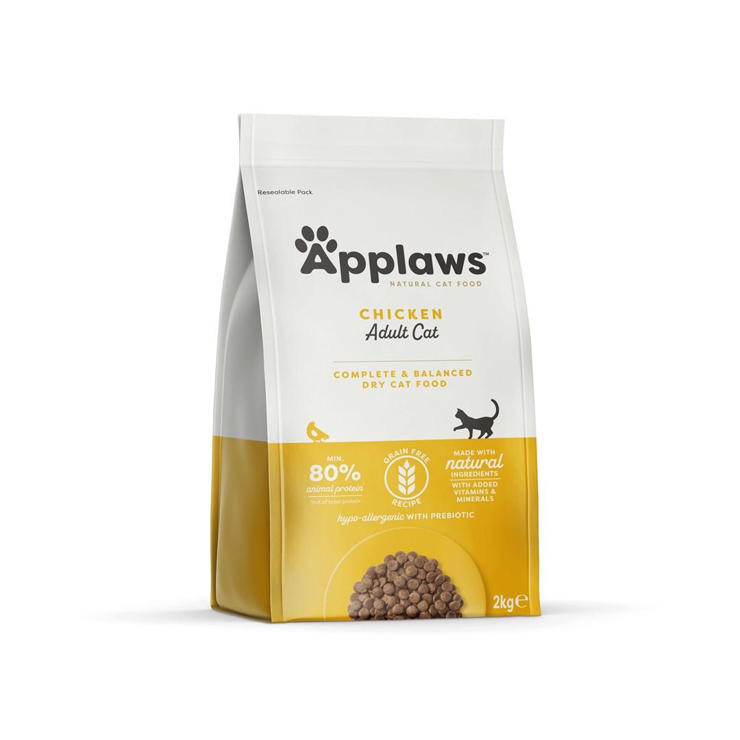 Tørfoder til kat – Applaws Chicken, voksen, 2 kg billede