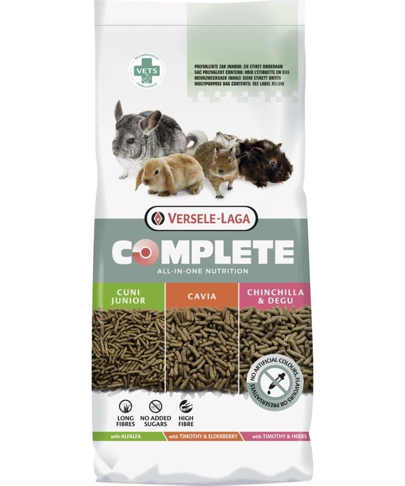 Smådyrsfoder VERSELE-LAGA Complete Chinchilla & Degu 8 kg billede