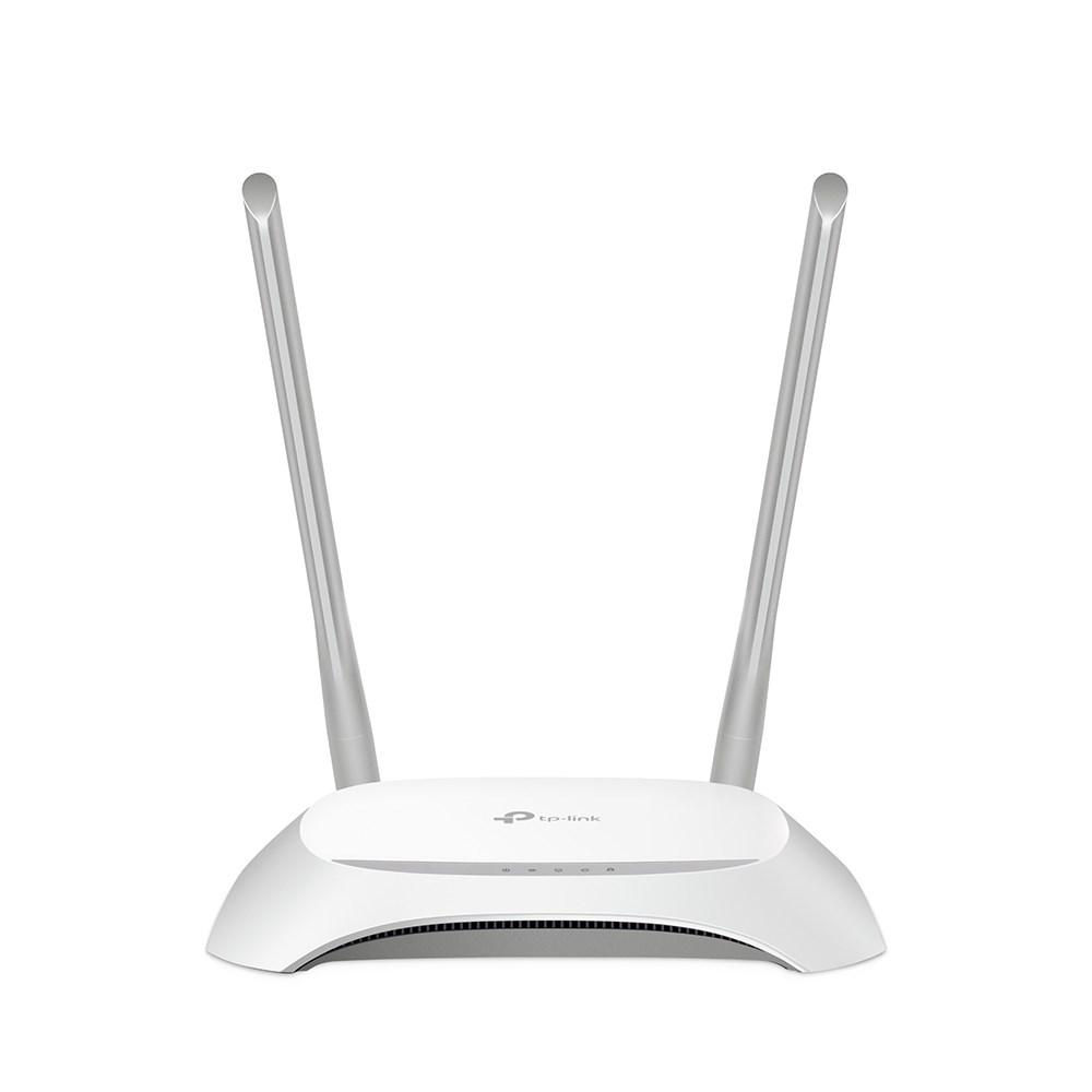 WiFi router TP-Link TL-WR850N – 300 Mbit/s, 2,4 GHz, hvid/grå billede