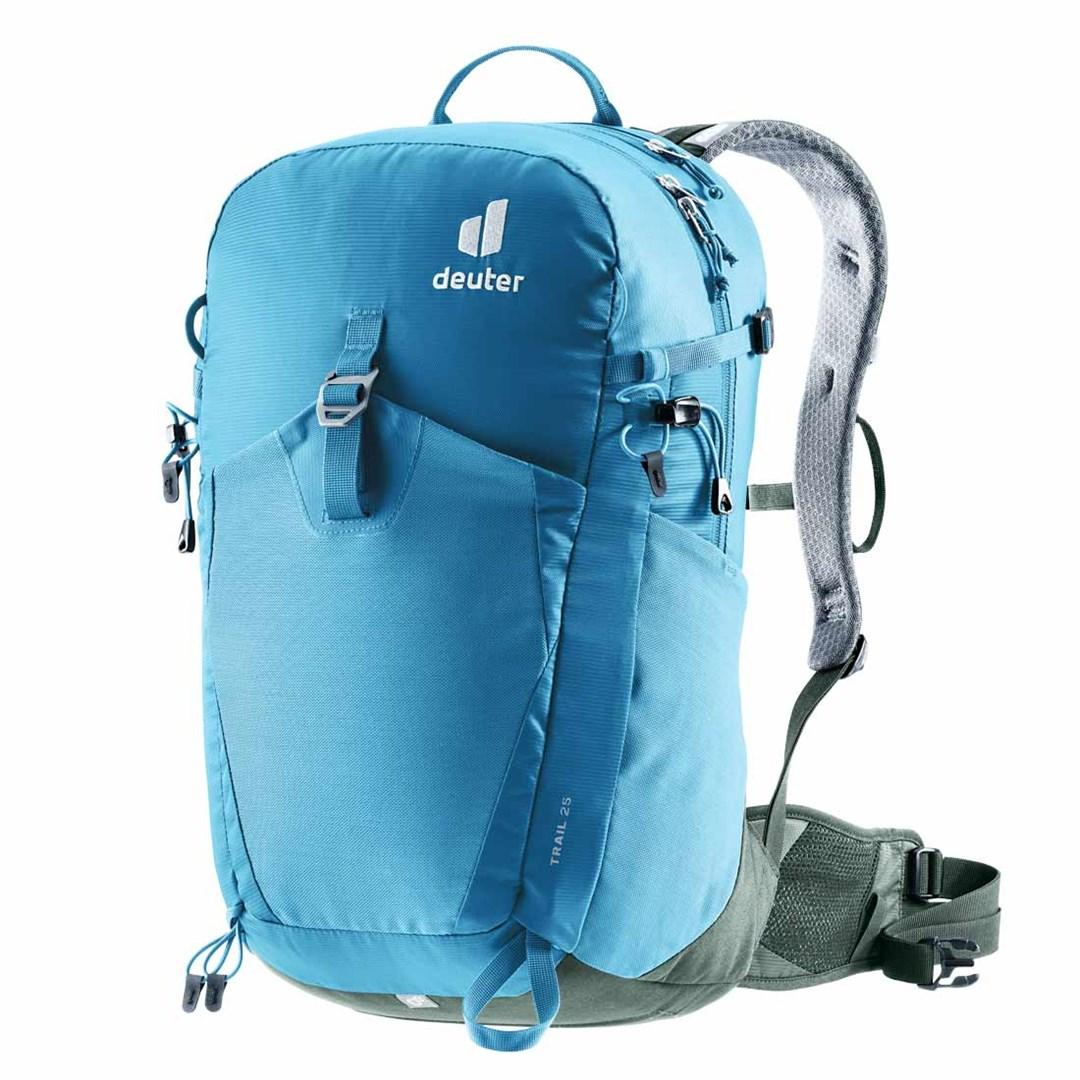 Vandrerygsæk Deuter Trail 25 - 25 L, blå (Wave-ivy) billede