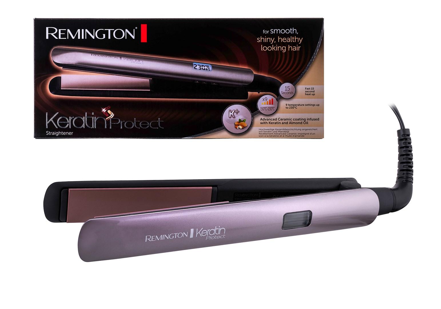 Glattejern Remington S8540 Keratin Protect - 1,8 m ledning