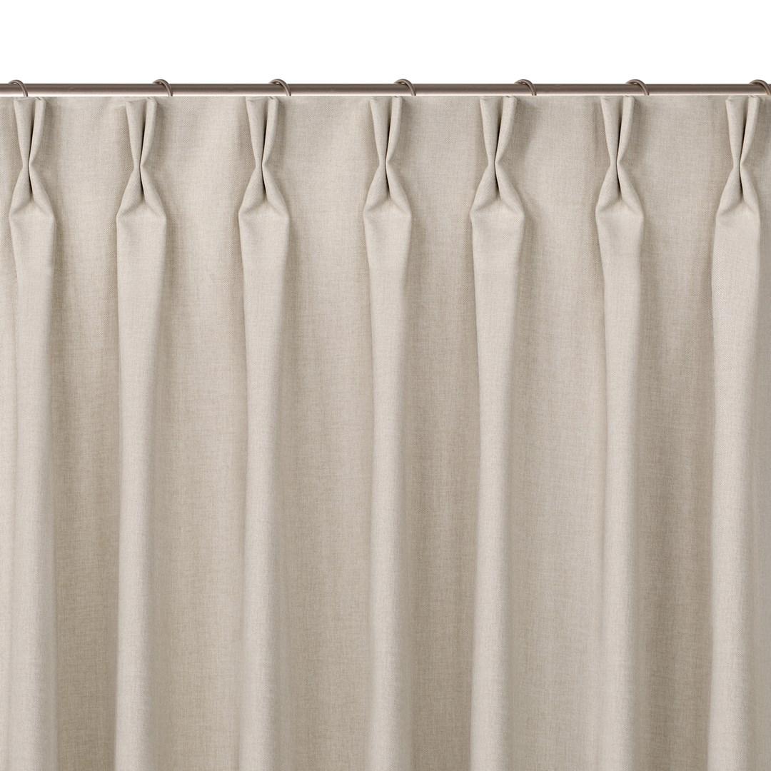 Mørklægningsgardin HOMEDE CARMENA - beige, klassisk, 220×245 cm billede