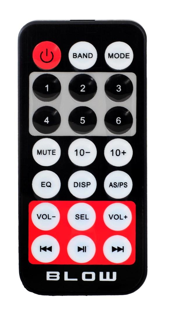 Bilradio BLOW AVH Classic – FM, Bluetooth, USB/AUX billede