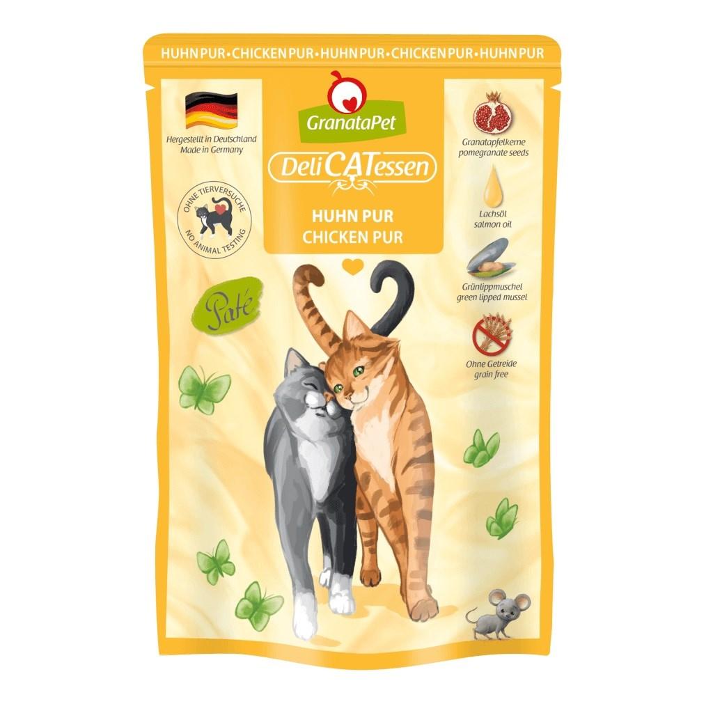 Vådfoder til kat – GranataPet DeliCATessen Kylling, 85 g billede