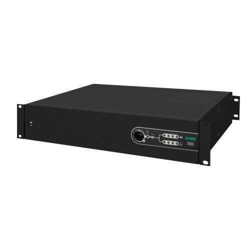 UPS Ever SINLINE 1200 USB HID, line-interactive, 1,2 kVA / 780 W, 6x C13, rack 2U billede