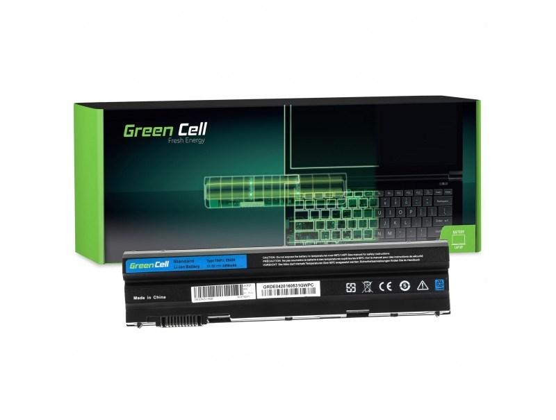 Batteri til bærbar – Green Cell DE04, 11,1 V 4400 mAh (Li‑Ion) – kompatibel med Dell billede