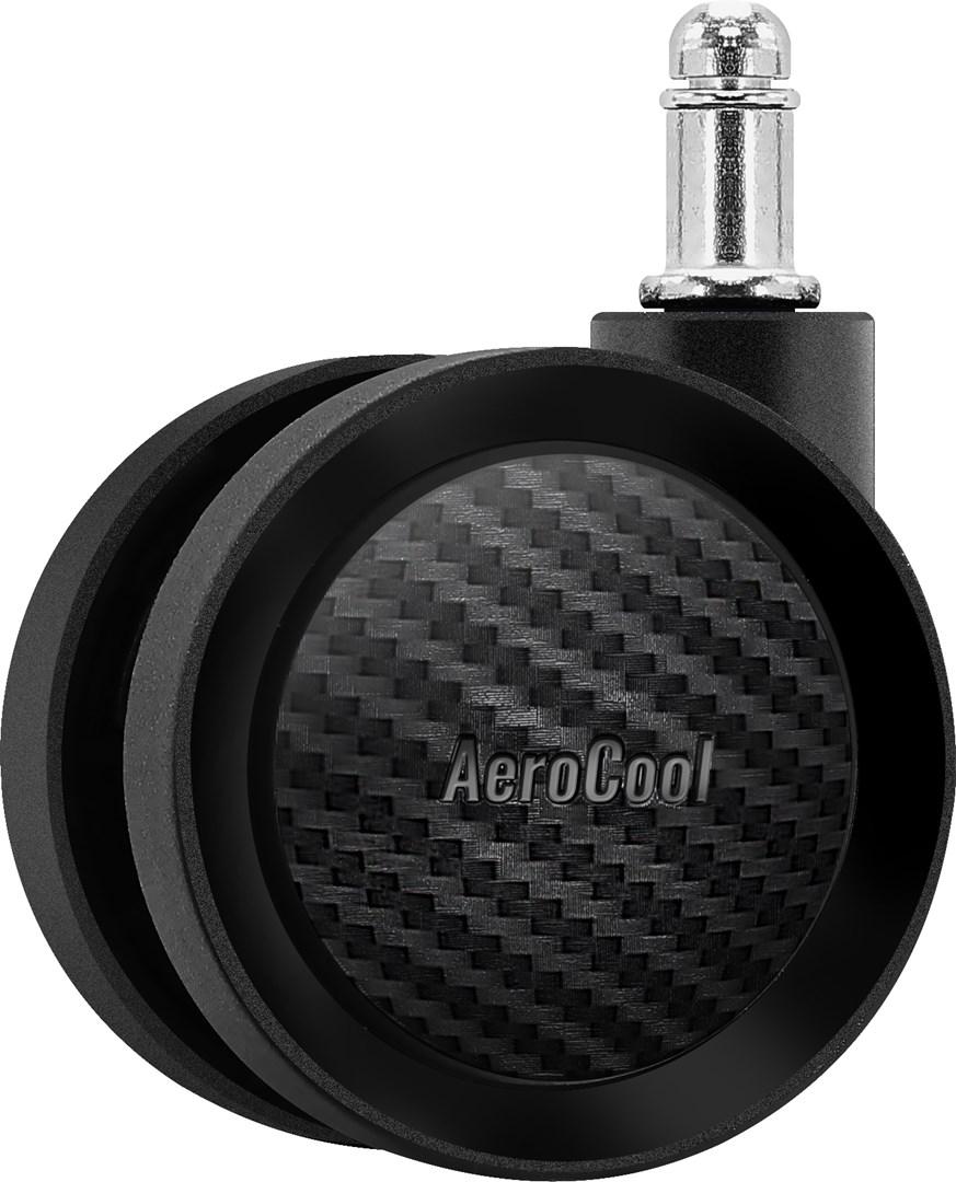 Gamerstol Aerocool Crown Ash Grey - ergonomisk med justerbare puder og AeroWeave billede