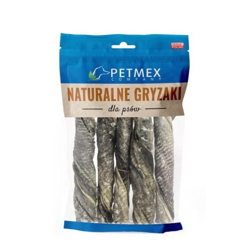Hundegodbid – PETMEX torskeskind twist, 200 g billede