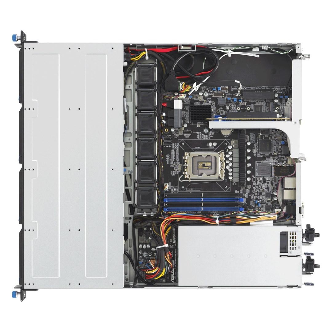 Rack server 1U ASUS RS300-E12-RS4 - barebone, 450 W billede