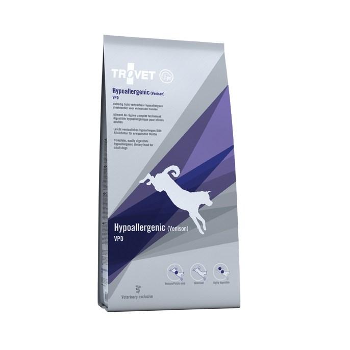 Hundefoder tørfoder TROVET Hypoallergenic VPD – vildt (10 kg) billede