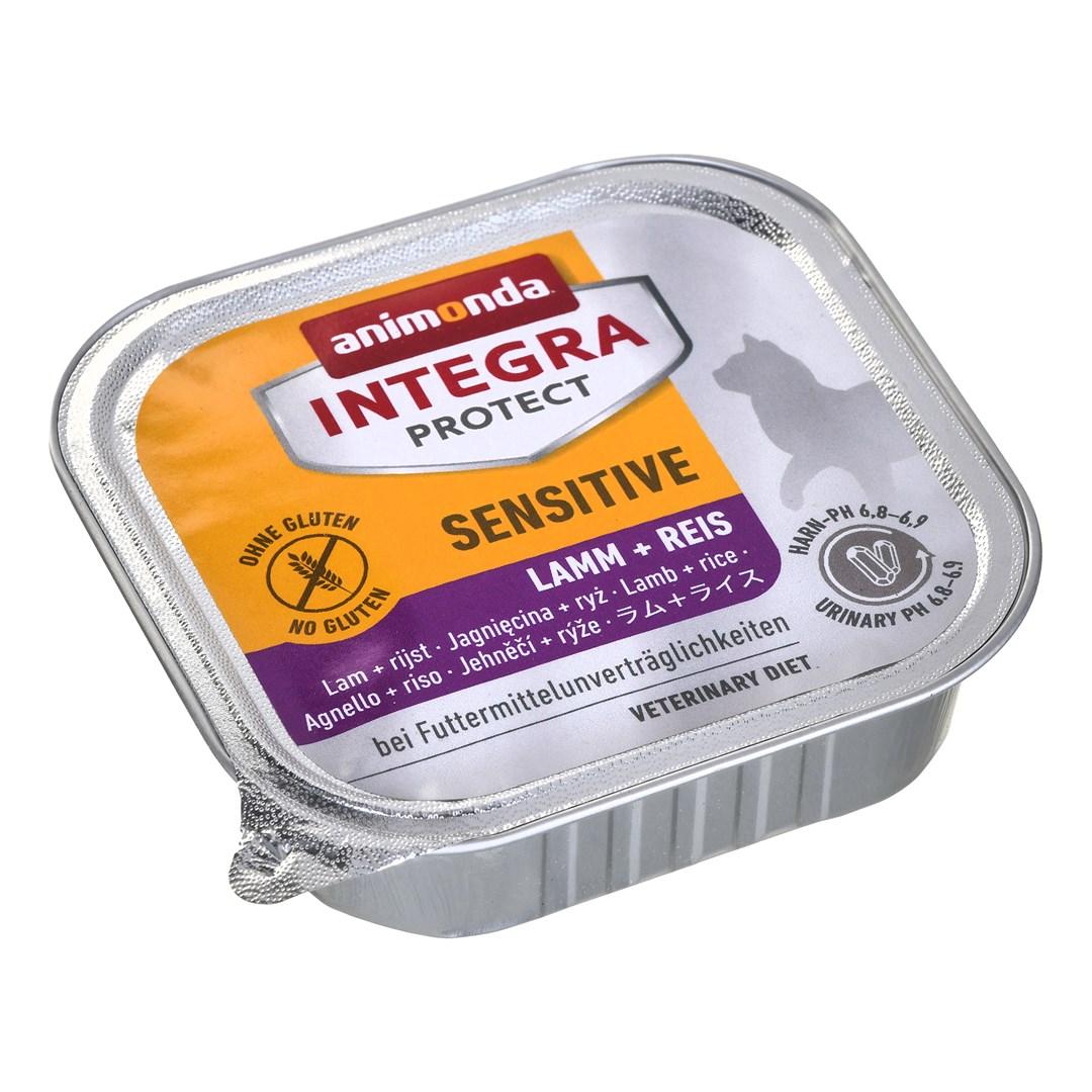 Vådfoder til kat – Animonda Integra Protect Sensitive Lam med ris 100 g billede