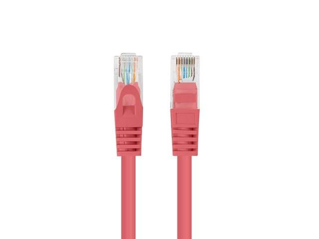 Netværkskabel Cat 6 Lanberg patchkabel 1,5 m rød – 10-pak billede