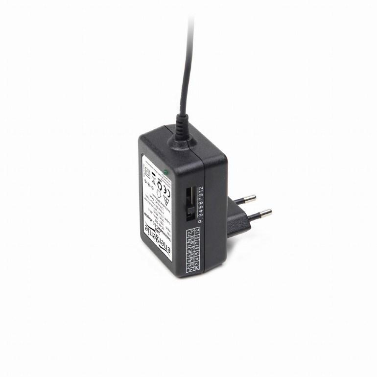 Strømforsyning 24 W - EnerGenie universal, justerbar, sort billede