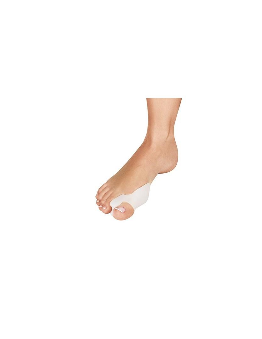 Tåskiller til hallux valgus Qmed - hallux-cover, 2 stk, grå billede