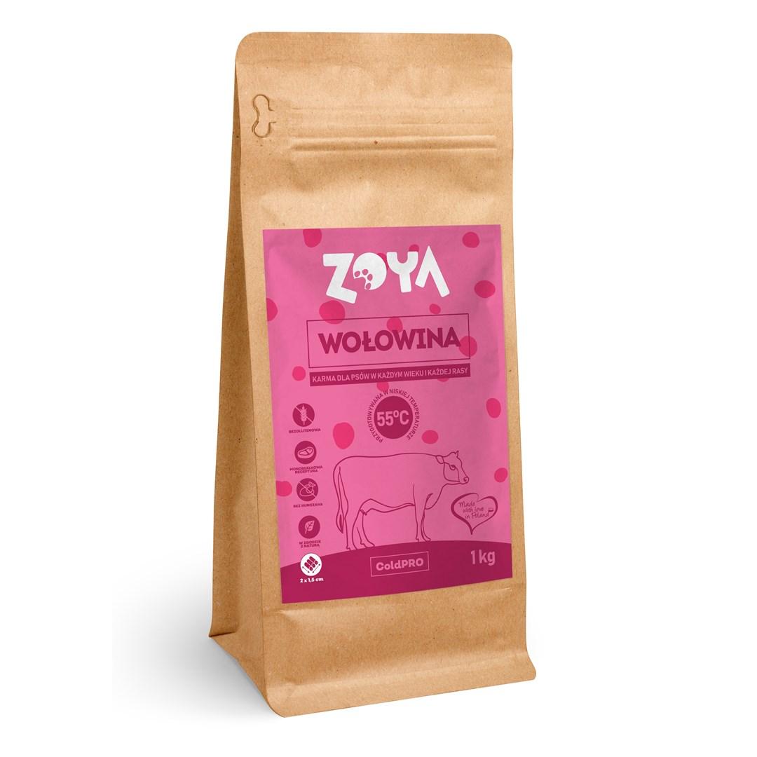 Tørfoder til hunde ZOYA ColdPRO Beef - 1 kg