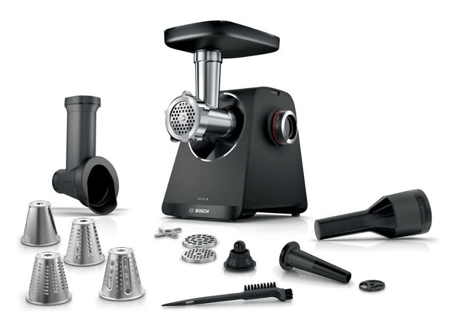 Kødhakker Bosch Serie 4 MFWS440B - 1.900 W, sort/sølv billede