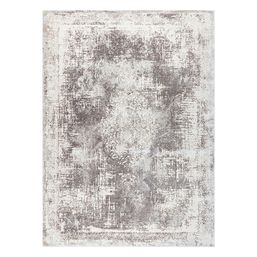 Gulvtæppe Hakano Iona Rosette 3 - beige/creme 80×150 cm billede