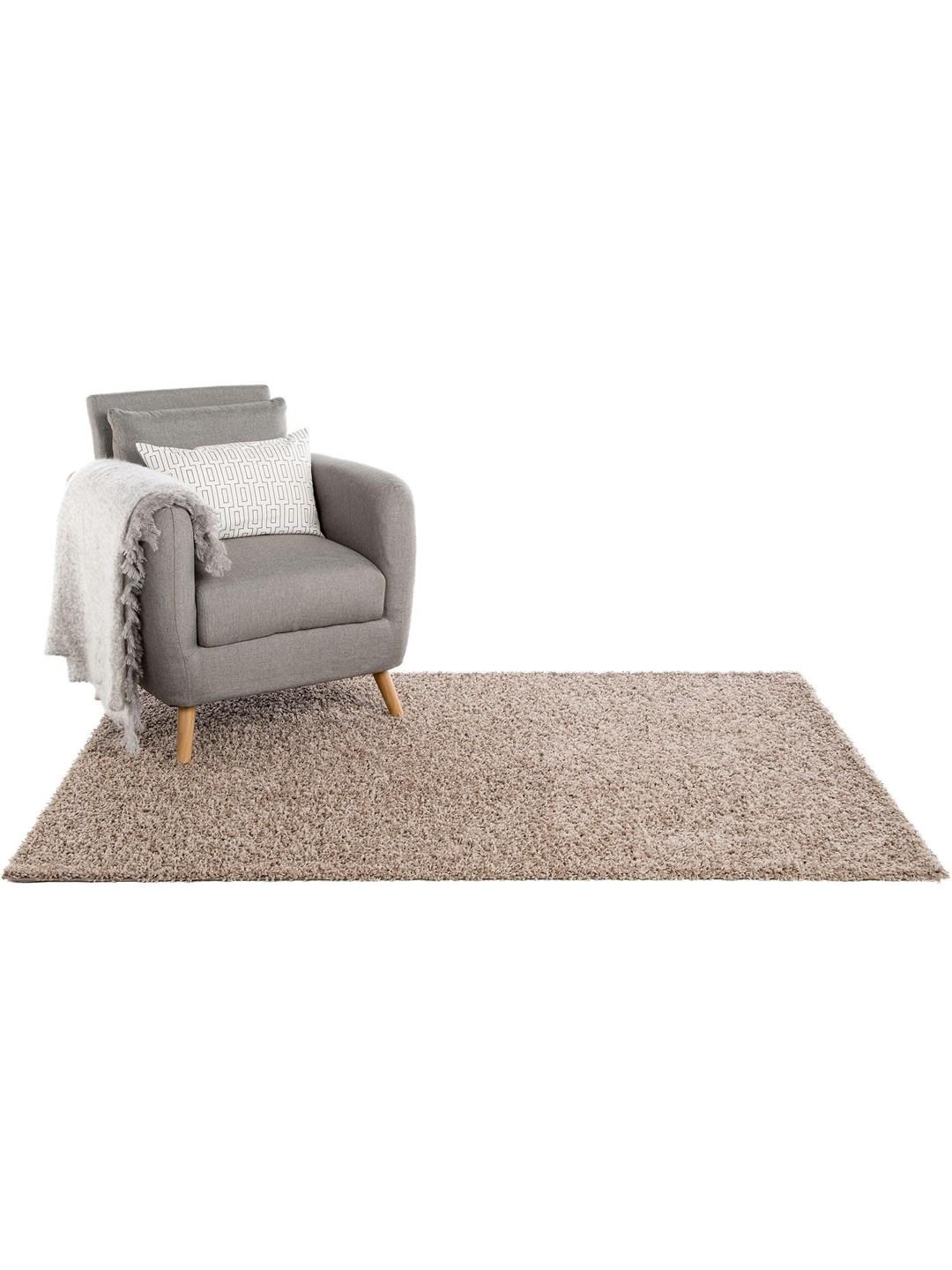 Gulvtæppe Benuta Swirls - beige, klassisk, 120×170 cm billede