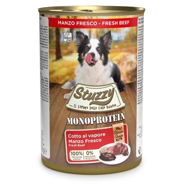 Hundefoder vådfoder Stuzzy Monoprotein oksekød 400 g billede
