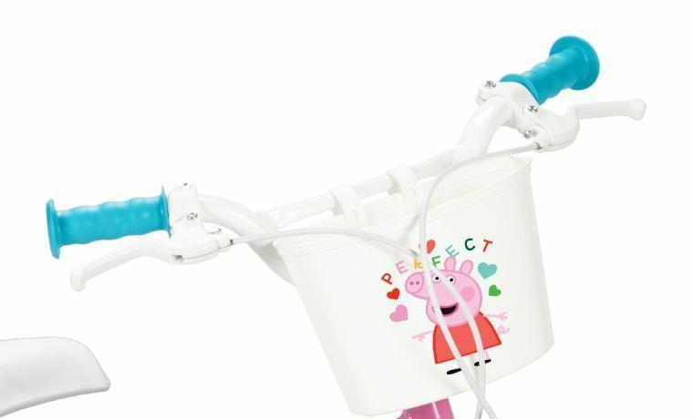 Børnecykel 16" TOIMSA Peppa Pig - pink/hvid billede