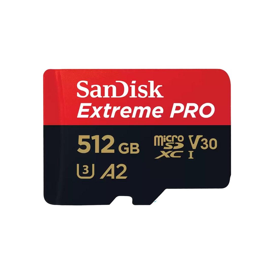 MicroSD-kort SanDisk Extreme PRO 512 GB microSDXC UHS-I (V30, A2, U3)