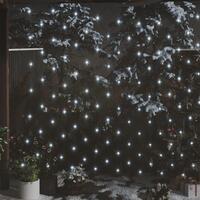Lysnet 4x4 m 544 LED'er inde/ude koldt hvidt lys