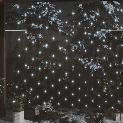 Lysnet 4x4 m 544 LED'er inde/ude koldt hvidt lys