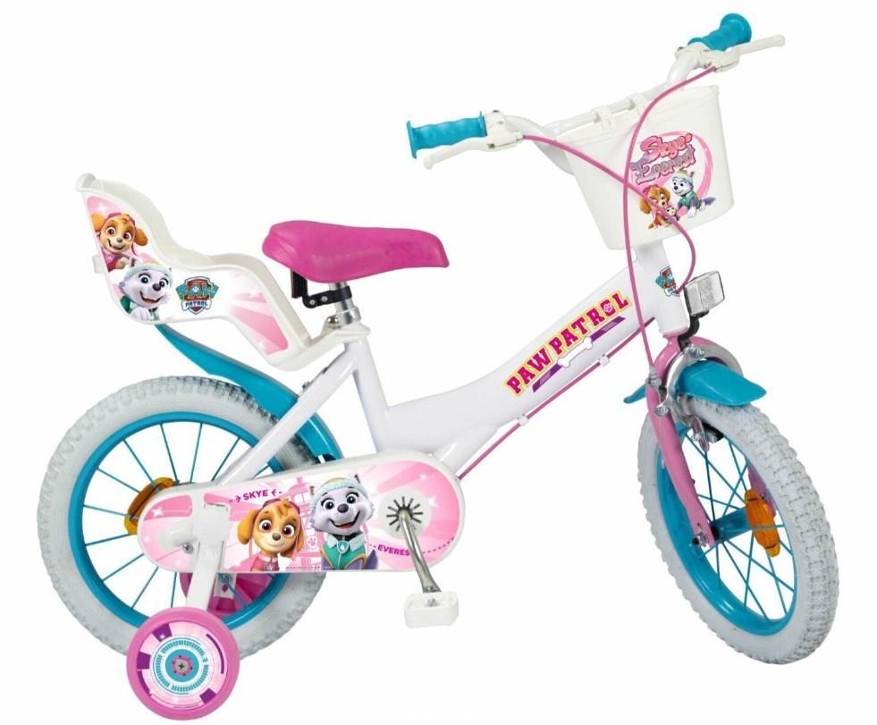 Børnecykel 14" TOIMSA - PAW Patrol, hvid billede