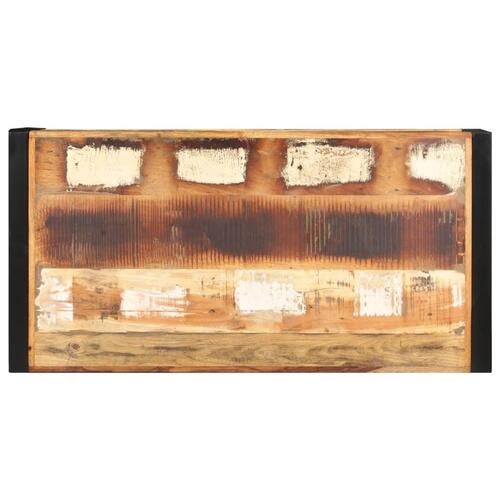 Sofabord 120x60x40 cm massivt genbrugstræ